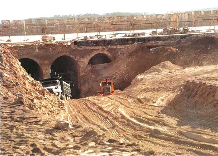 digging on the temple mount
